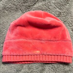 Cozy Pink Fleece Beanie